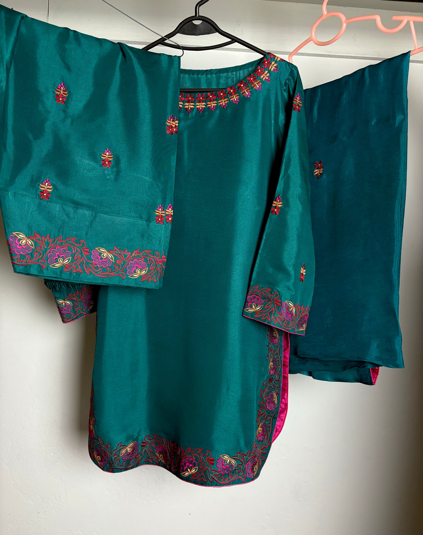 3 piece stitched farshi suit