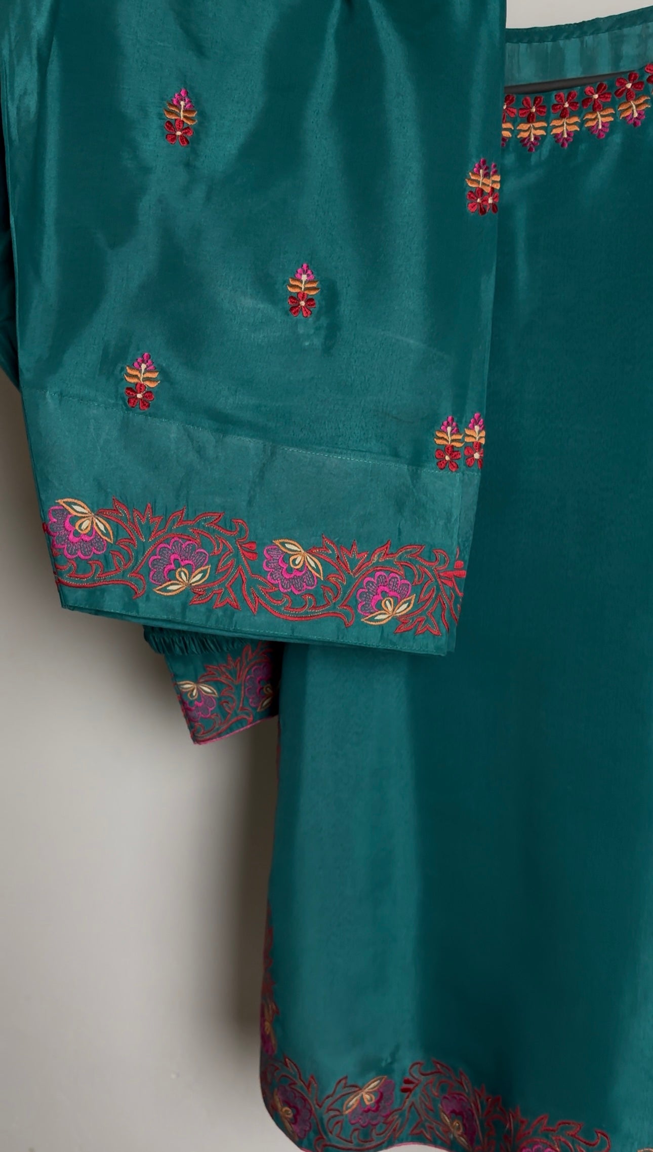 3 piece stitched farshi suit