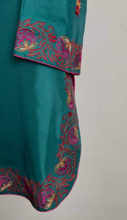 3 piece stitched farshi suit